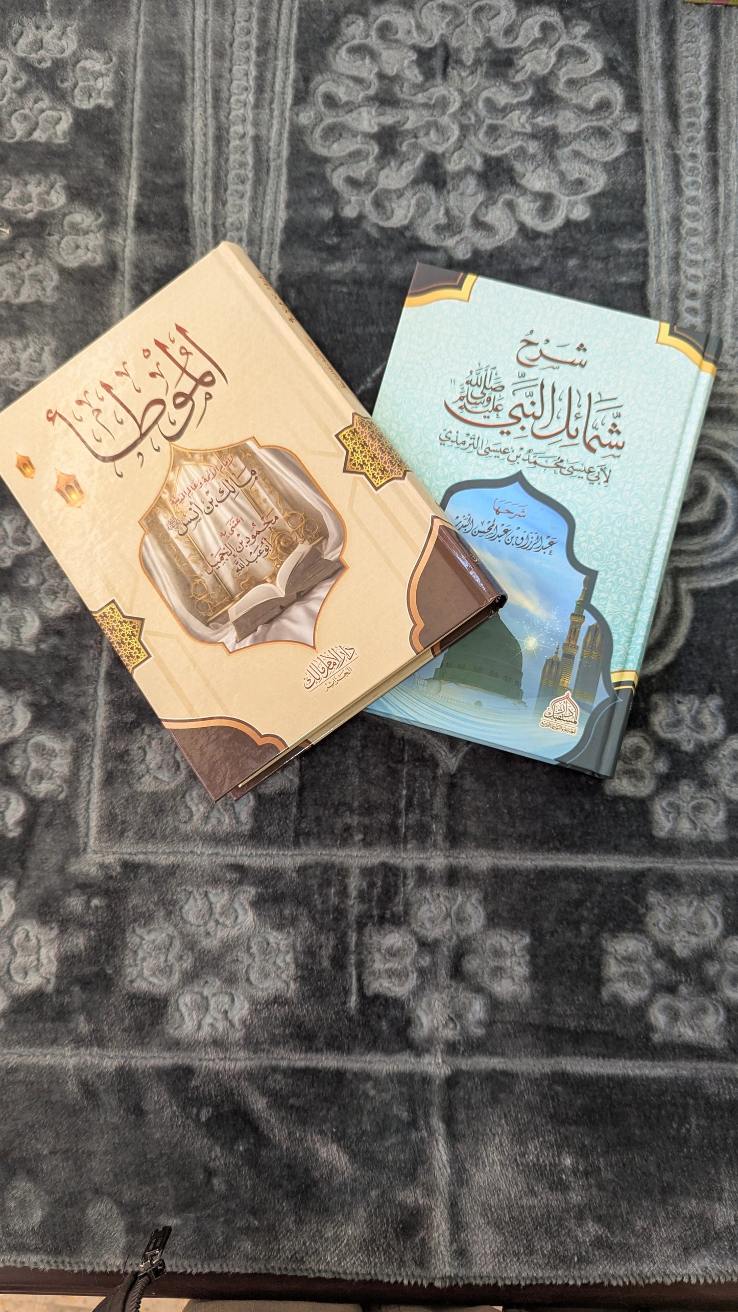 الموطأ + شمائل النبي ﷺ: اجمع بين الفقه والسيرة في مكتبتك!